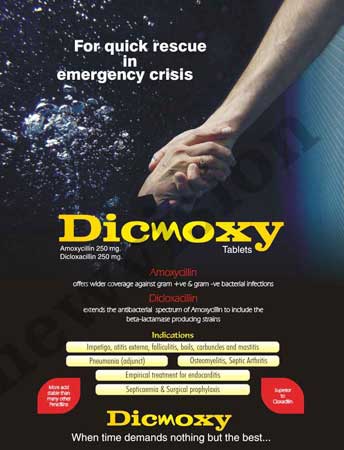 Amoxicillin and Dicloxacillin Tablets