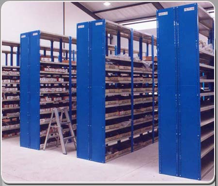 Slotted Angle Double Face Racks