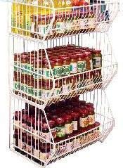 Supermarket Wire Bins Racks